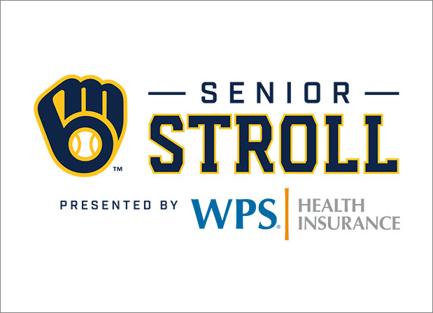 WPS Health Insurance and Milwaukee Brewers Senior Stroll Logo
