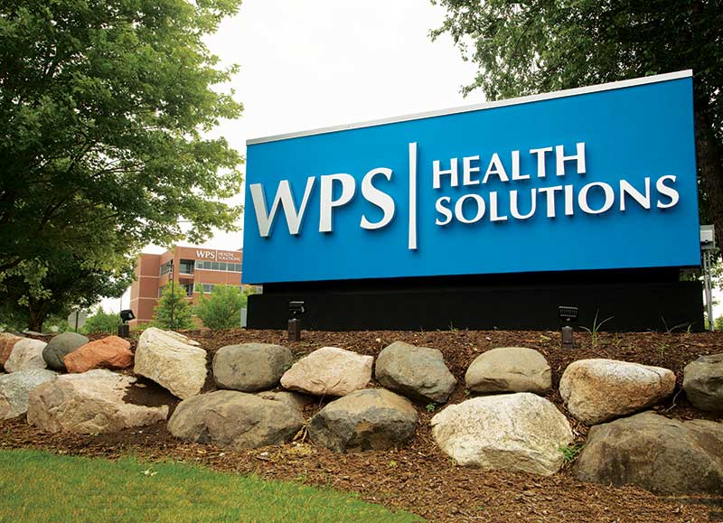 WPS Health Solutions sign
