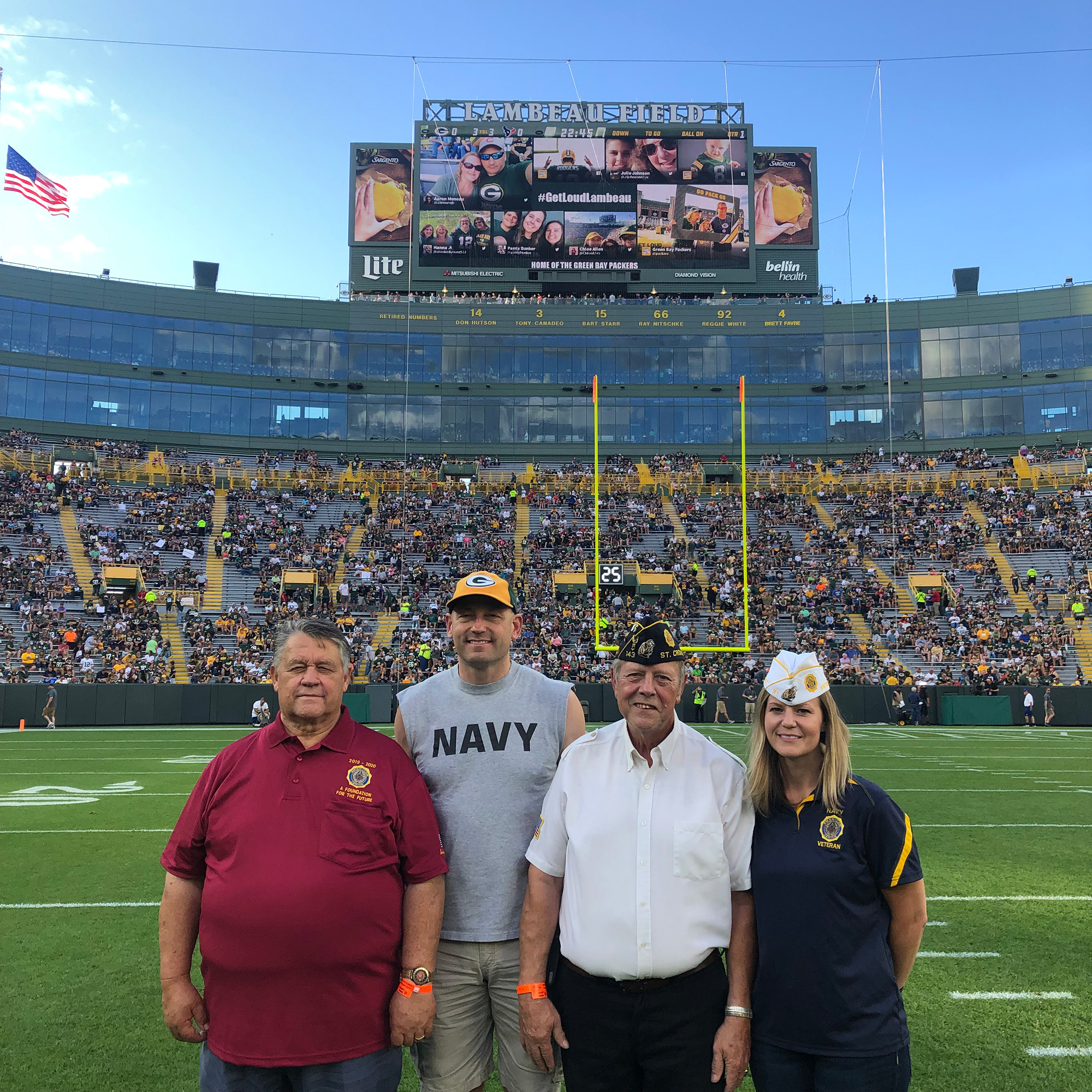American Legion members saluted for Operation Fan Mail