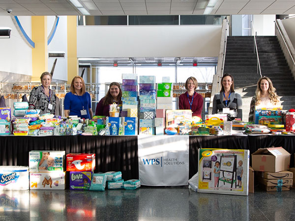 WPS employees donate to The Road Home of Dane County