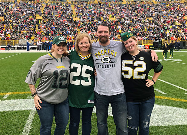 Kim Graff saluted for Operation Fan Mail