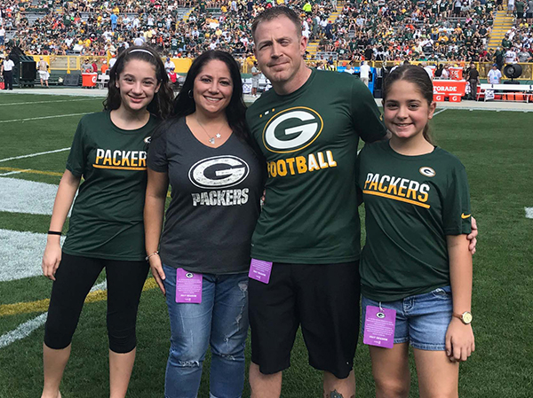 Purple Heart recipient Joshua Krueger saluted for Operation Fan Mail
