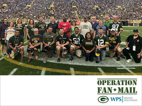 Veterans group saluted Thursday for Operation Fan Mail