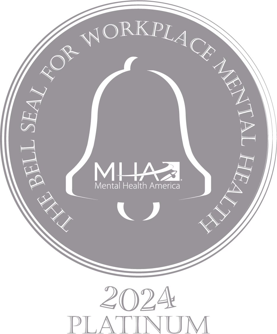 The Bell Seal for Workplace Mental Health 2024 Platinum