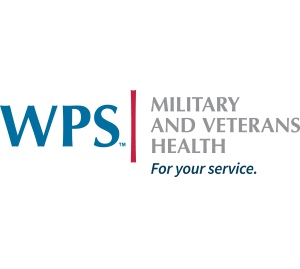 WPS Military and Veterans Health logo