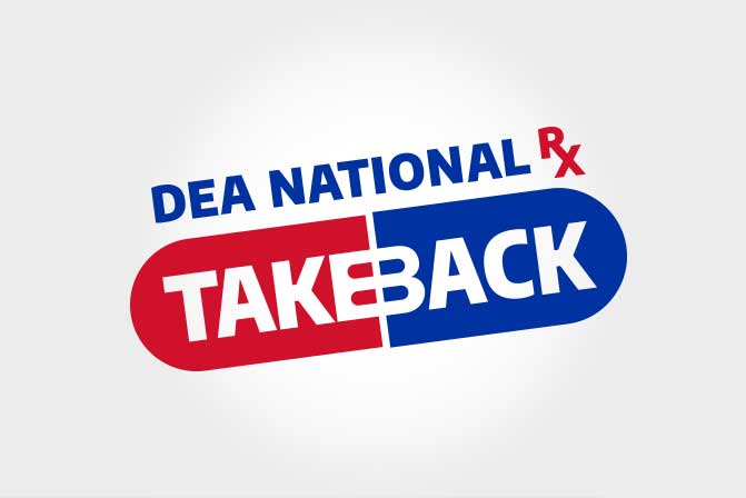 Safely dispose of drugs on National Prescription Drug Take Back Day