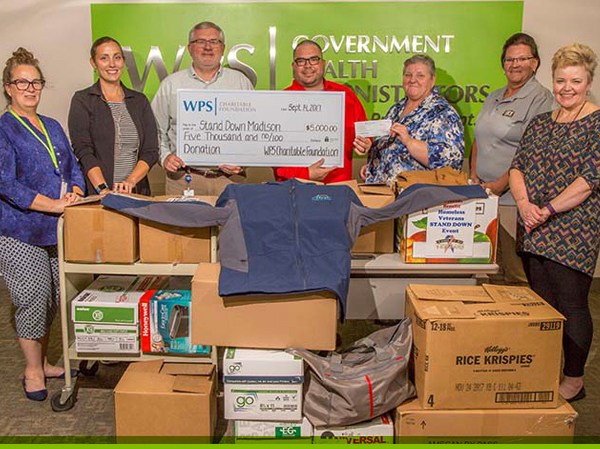 WPS helps homeless veterans with donations to Stand Down