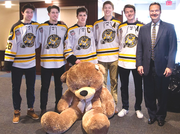 WPS-sponsored Teddy Bear Toss at Gamblers game collects more than 7,600 stuffed animals