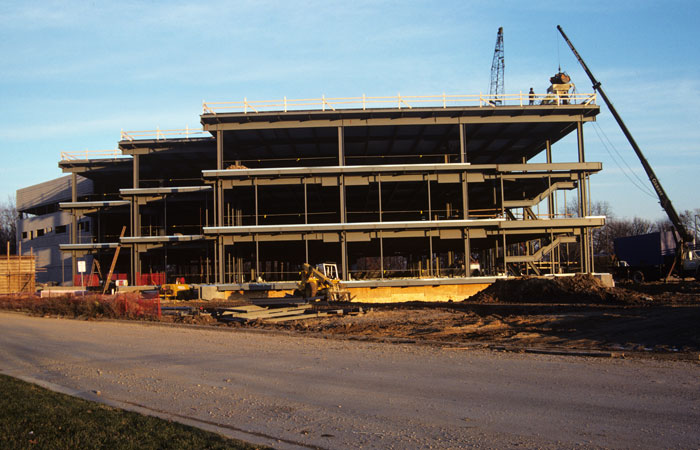 WPS building construction 1980s